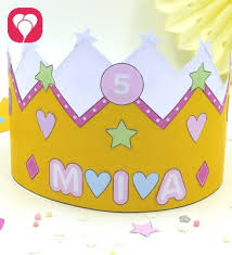 Einfache Kreative Ideen Rund Um Den Kindergeburtstag Balloonas Blog In 2020 Krone Basteln Geburtstag Vorlage Geburtstagskrone Basteln Geburtstagskrone