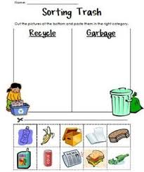 Earth Day Sorting Preschool Printable Earth Day Activities Recycling Lessons Earth Day