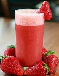 Morango suco