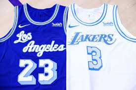 All jerseys meet the standard size. This Is The Remix Lakers Take It Back To Baylor Blue 1960 Basketballbuzz