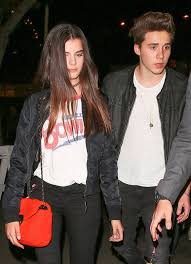 But just the other day they confirmed their romance officially: Brooklyn Beckham Leaves A Concert In La With Girlfriend Sonia Ben Ammar Lainey Gossip Entertainment Update