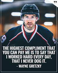 Hockey Quote Wayne Gretzky Wayne Gretzky Hockey Quotes Hockey Training