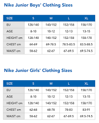 13 punctual nike junior size guide