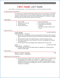 There's just so much space! Entry Level Resume Template Word Templateral