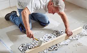 how to install a tile floor the home