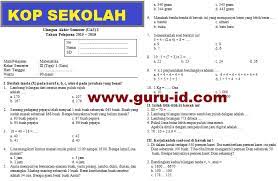 Contoh soal matematika kelas 3 sd semester 2 a. Latihan Soal Ulangan Matematika Kelas 3 Sd Tahun Pelajaran 2017 2018 Ulangan Harian Uts Ukk Semester 1 2 Info Pendidikan Terbaru