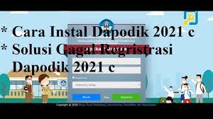 Oleh dapodik.co.id 11 jan, 2021 posting komentar. Cara Instal Dapodik 2021 C Dan Solusi Gagal Registrasi Youtube