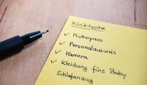 Damit du für alle eventualitäten gerüstet bist, solltest du die kliniktasche bereits zwischen der 32. á… Checkliste Kliniktasche Zur Geburt Packen Tipps