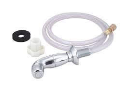 moen chrome metal kitchen spray head