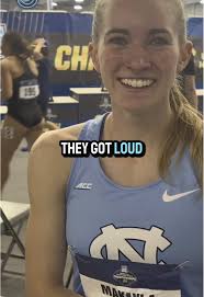 Makayla Paige After insane 800m NCAA Final Victory! Paige nearly fell down  after getting tripped up early in the race, but nothing could stop her  charge to victory. She rewards the Tarheel crowd with ...