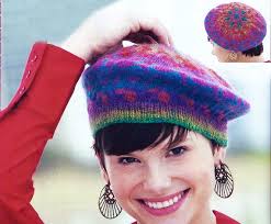 Knitting Kits Fair Isle Beret Knitting Pattern PDF Pattern Fair Isle Tam,  Beret, Stranded Color Work