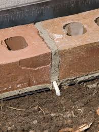 If your house has undergone masonry work, you may have noticed a small gap in the brick work at the base of the exterior walls. Building A Brick Veneer House Wall Better Homes Gardens