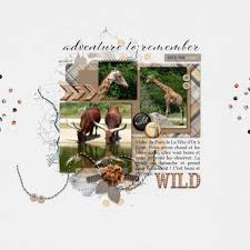 Pin By Marisa Lerin Digital Scrapbo On Digital Scrapbook Layout Love Animal Descriptions Wild Zoo Animals