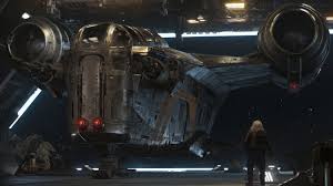 The ship was designed by veteran lucasfilm designer doug chiang as a practical model. Get A Look Inside The Mandalorian S Ship The Razor Crest Ign First Ign