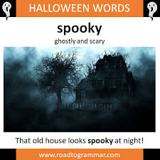 Spooky In 2020 Good Vocabulary Words Halloween Words Halloween Vocabulary