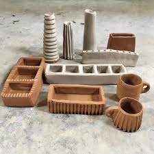 Kurinuki Freak Out All These Pots Were Carved From Solid Blocks Of Clay Pretty Much The Most Fun I Ve Ever Had Slab Pottery Ceramic Pottery Japanese Pottery