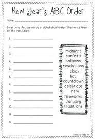 Abcya uses cookies in order to offer the best experience of our website. Free New Year S Abc Order Printable Sheet Abc Order Word Work New Years Activities