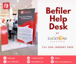 Befiler Has Set Up A Free Tax Assistance And Filing Help Desk At Luckyone Mall On The Mezzanine Floor Near Carrefour Thi Filing Taxes Free Tax Filing Tax Free