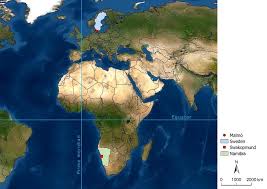 Swb ch… show in map show coordinates Map With The Two Municipalities Of Swakopmund Namibia And Malmo Download Scientific Diagram