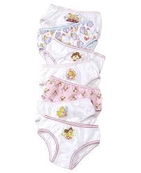 Princesses 7 Pack Cotton Underwear Toddler Girls