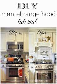 Diy Mantel Hood Tutorial Kitchen Vent Diy Kitchen Diy Mantel