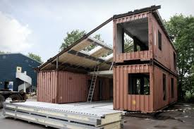 Meet The Wfh House A Shipping Container Home With A Green Roof Photovoltaics Abundant Nat Container House Building A Container Home Shipping Container Homes