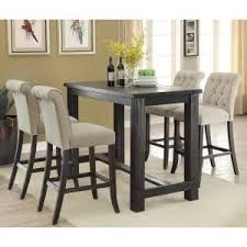 Carolina Cottage Carson 47 In Espresso Round Pedestal Dining Table 2947 Esp The Home Depot In 2020 Bar Table Sets Bar Table Dining Table