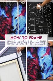 How To Frame Diamond Art Deti I Vospitanie