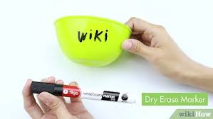 You need something that will break down alcohol. 5 Ways To Remove Permanent Marker From Plastics Wikihow Life