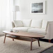 A coffee table with drop leaves is easy to make larger or smaller according to your different needs. Stockholm Coffee Table Walnut Veneer 180x59 Cm Ikea