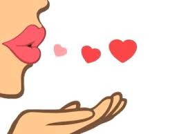 Blowing a kiss clipart » Clipart Station