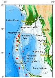 Australia's bureau of meteorology map showing the earthquake epicentre and what countries were affected. Tectonic Map Showing The Epicenter Of The Sumatra Earthquake And Download Scientific Diagram