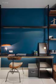 The interior is simple and also comfortable. Modern Rustic Office Study Room Condominium Design Ideas Photos Malaysia Atap Co