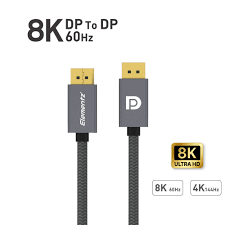 DP To DP 8K@60Hz/ 4K@144Hz (5米), (DP-D2M)