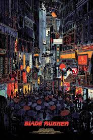 The setting in blade runner is dark and brooding. Blade Runner 1982 1280 X 1920 Filmes Futuristas Posteres De Filmes Cartazes De Filmes Classicos
