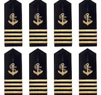 Amazon.com: WEBEEDY 4 Pairs Shoulder Boards Epaulets Sailor ...