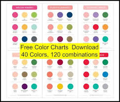 printable chart color of the week free coloring color