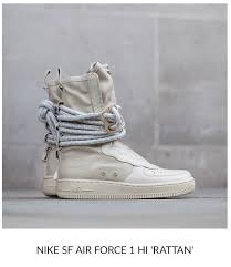 Nike Sf Air Force 1 High Rattan Sneakers Men Fashion Sneakers Fashion Sneaker Head