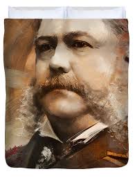 Chester A. Arthur Greeting Card by Corporate Art Task Force