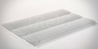 Re Cover Polycarbonaat Zilver Transparante Tri Extrusie Zwembad Lamel Cover Zwembad