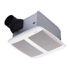 Exhaust fan 80 cfm energy star bathroom fan with cleancover grille and light. Bluetooth Fans