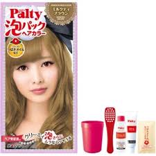 Its made of plastic and of course the product says chocolate so obviously they made the color brown. Dariya Palty New 2015 Bubble Hair Color Milk Tea Brown Buy Online In Bahrain At Desertcart
