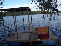 There are small 16 footers, hydros, on up to the 17, 19, 23 and rare 27 footers. Homemade Pontoon Boat 6 Steps With Pictures Instructables