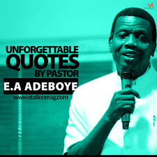 Pastor enoch adeboye is the general overseer of the redeemed christian church of god. 10 Quotes That Make Pastor E A Adeboye Unforgettable Station Magazine