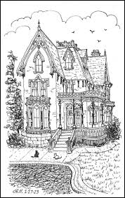 Free tree house coloring pages. Adult Coloring Pages Free Printable Houses