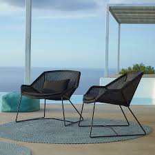 breeze lounge chair cane line outdoor collection wgu design