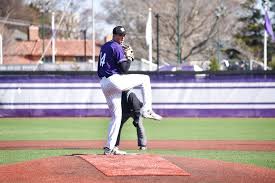 (photo provided by gray family). Northwestern Baseball Loses 6 2 To Notre Dame Musters Only Two Hits