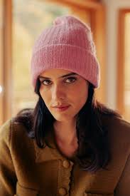 Bonnet Caméa rose clair