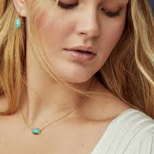 kendra scott teal earrings
