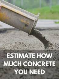 Concrete Calculator Estimate Concrete For A Slab Or Footing Concrete Calculator Diy Concrete Patio Diy Concrete Slab